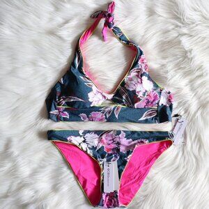 BCBGeneration Floral Bikini - Pink and Blue